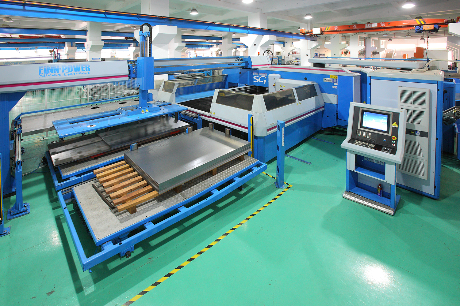 ·ÒÀ¼FINN-POWER SG6°å²ÄÈáÐÔ¼Ó¹¤Éú²úÏß